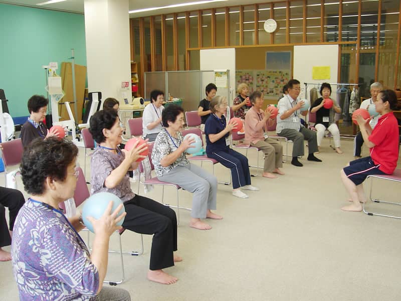 自治体様向け『介護予防プログラム』：運動機能向上